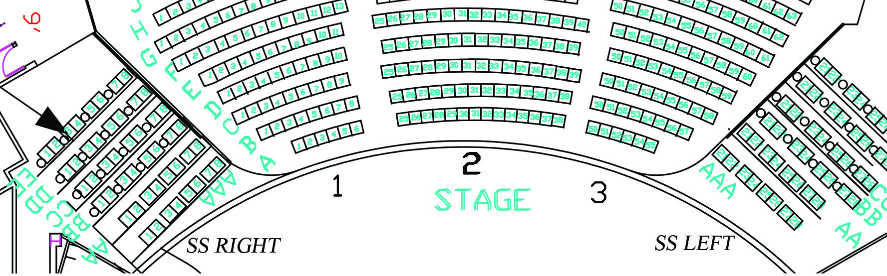 Barry Manilow Vegas Seating Chart