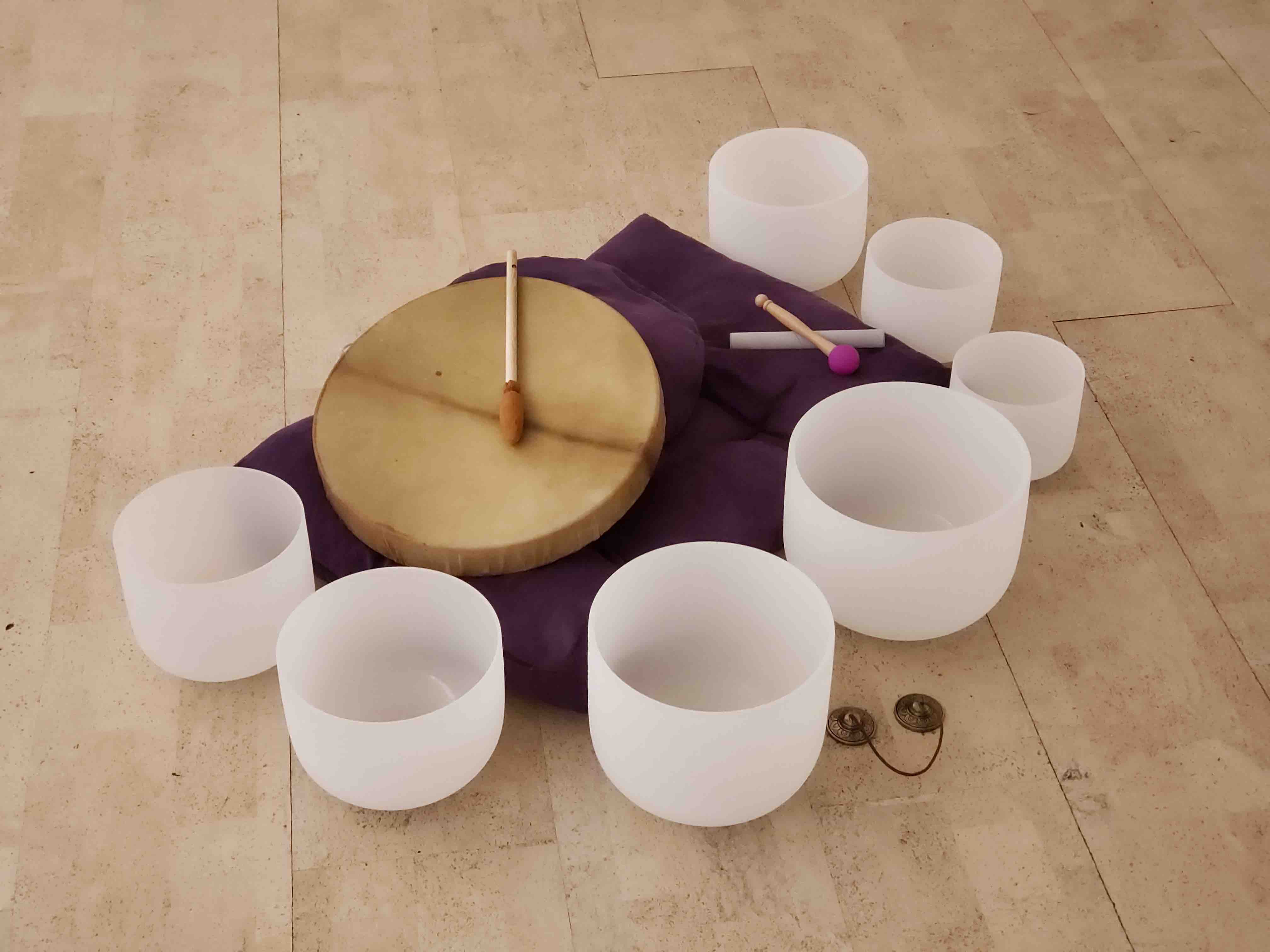 Crystal Singing Bowls