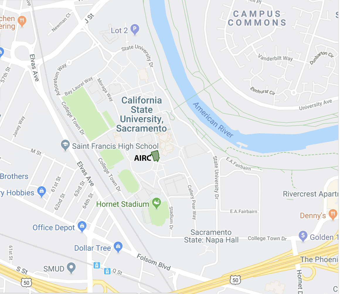 Csu Sacramento Campus Map 9704