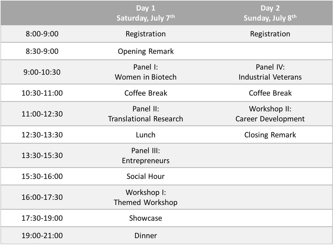 schedule