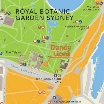 Royal Botanic Gardens Sydney Map | Fasci Garden