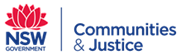 NSW Communities & Justice logo