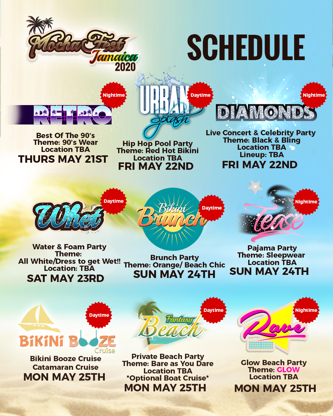 Mocha Fest Jamaica 2020 (Memorial Day Weekend) Tickets, Thu, May 21 ...