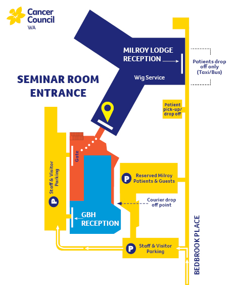 Seminar room map