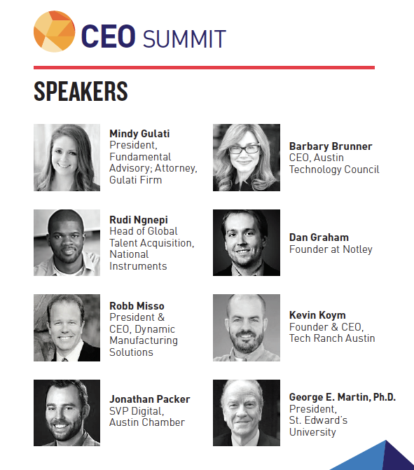 CEO Summit Speakers 2