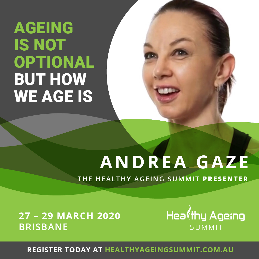 Andrea Gaze - Healthy Ageing Summit 2020 Presenter - Mobility Matters