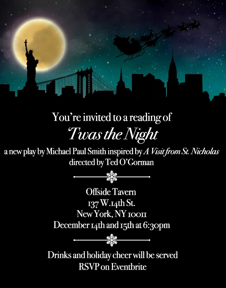 'Twas the night invitation