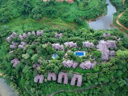 Aerial View of the Resort