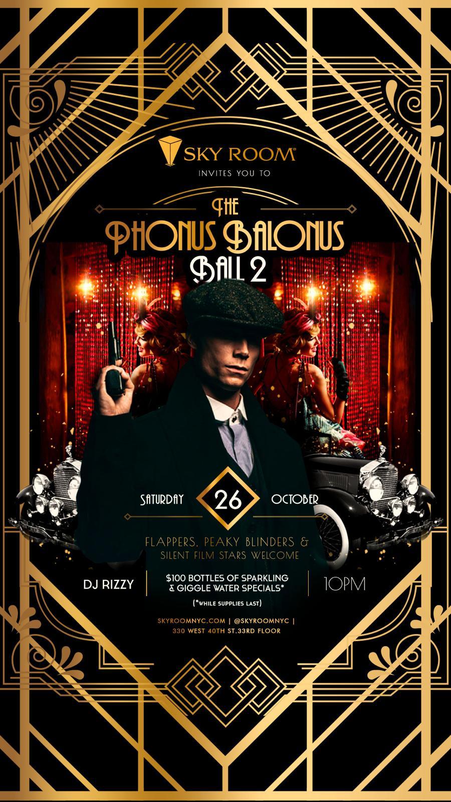 Phonus Balonus Ball Halloween Party At Sky Room Saturday 10