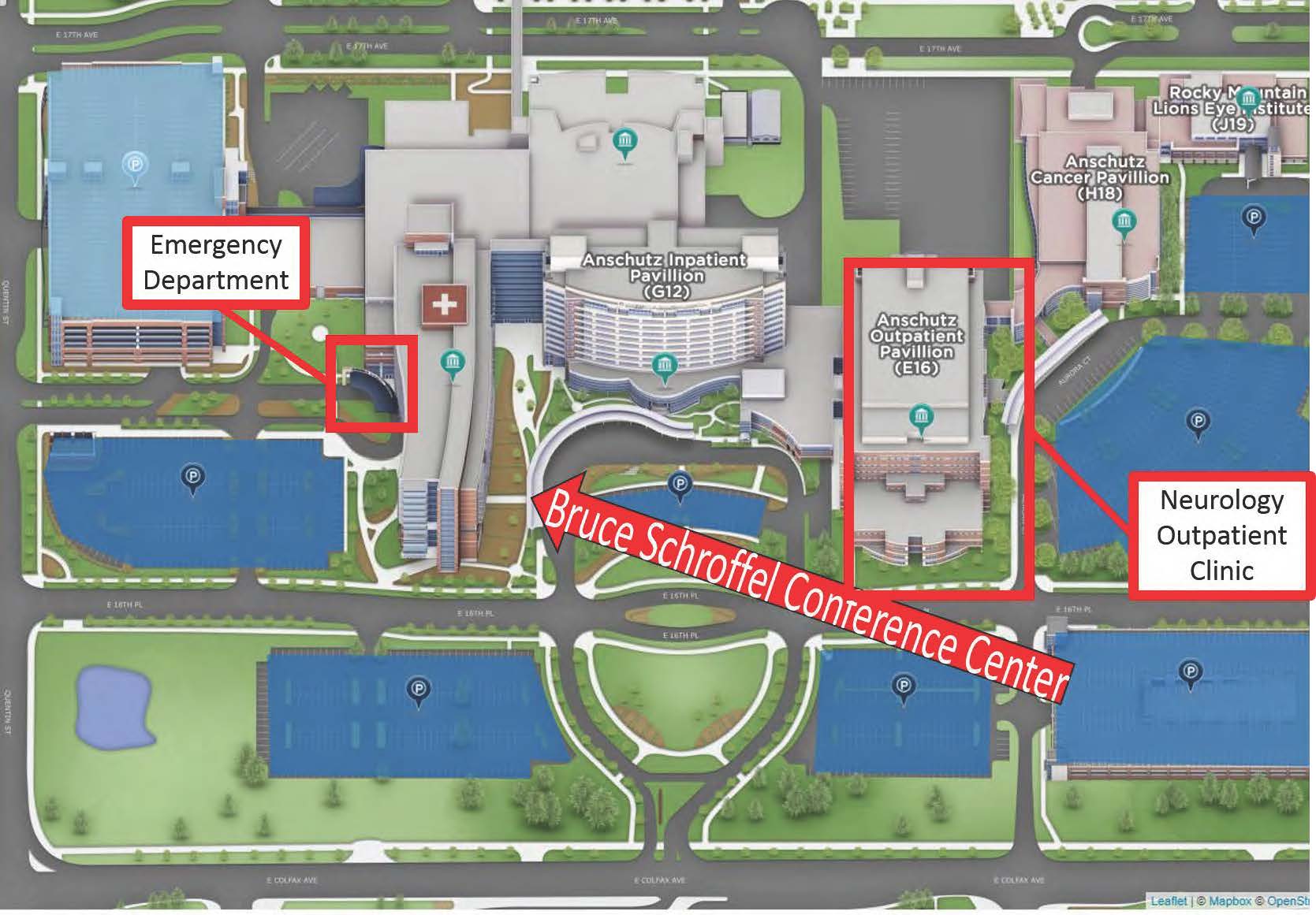 Crown Conference Centre Map