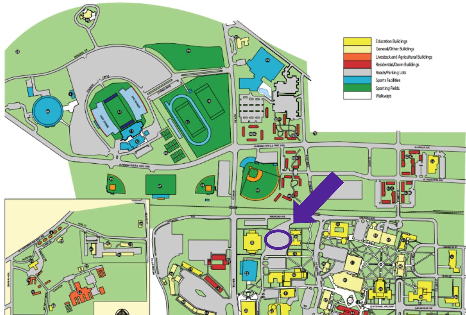 Selu campus map - 🧡 Map North East: Millikin Campus Map.