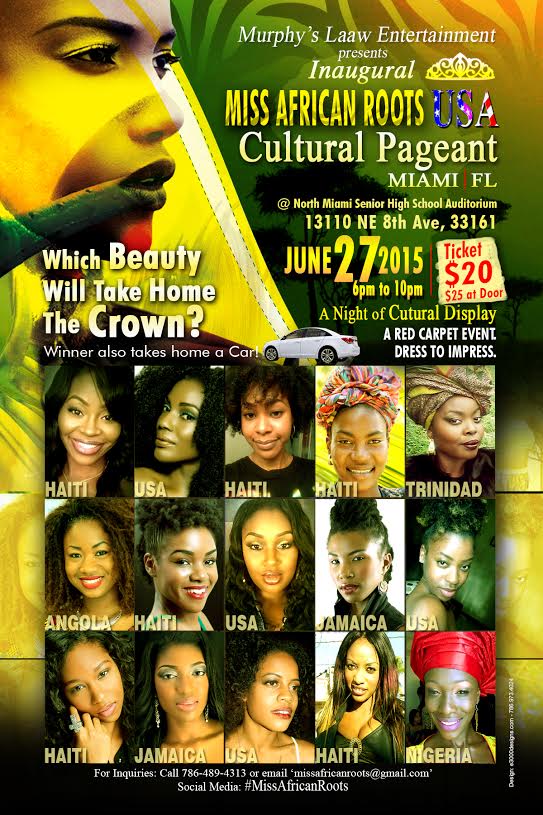 Miss African Roots Cultural Pageant Tickets, Sat, Jun 27, 2015 at 6:00 ...