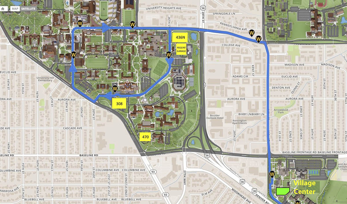 Cu Boulder Campus Map Pdf United States Map