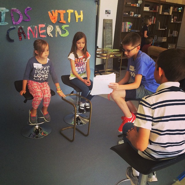 Photo of Kids with Cameras 2014