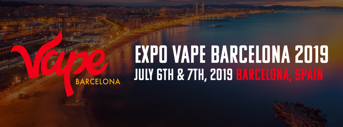 Vape Barcelona Expo 2019 in Spain - Vape Convention Banner