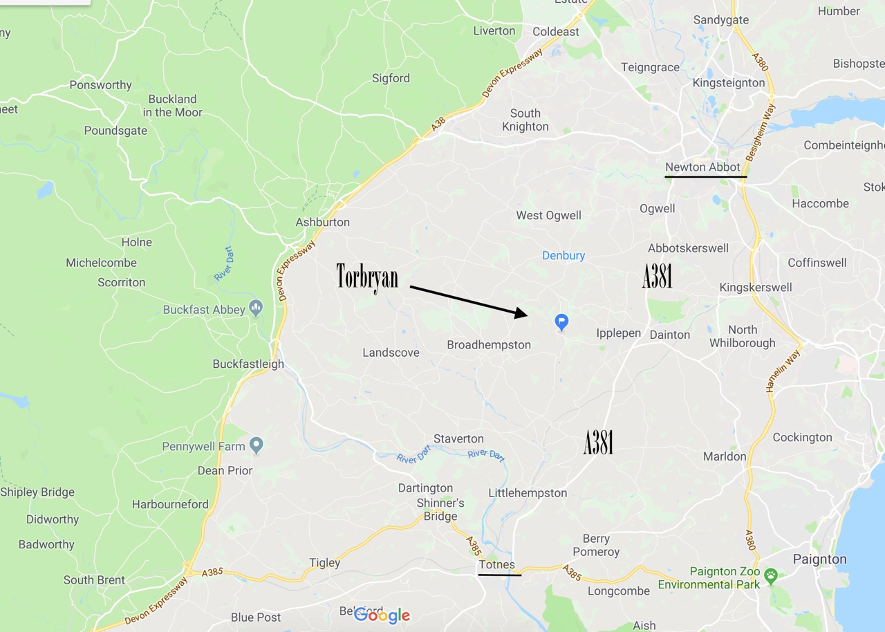 Directions to Torbryan