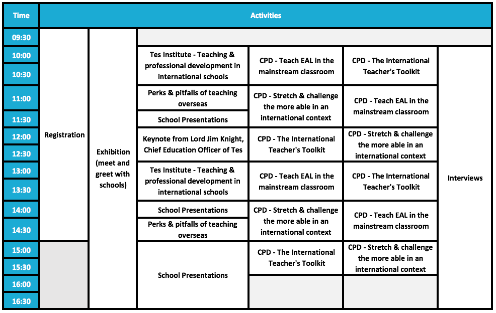 Tes International Jobs Fair Tickets, Sat, 13 Jan 2018 at 0930 Eventbrite