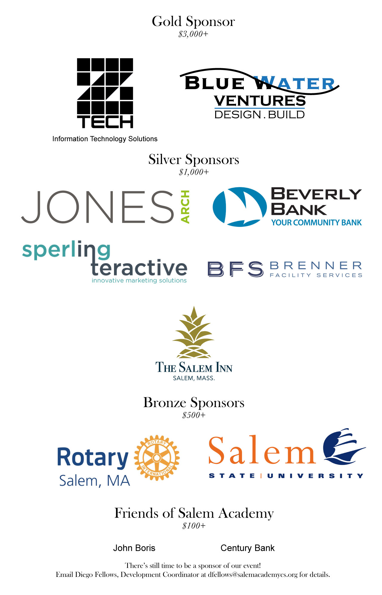Sponsor Listing