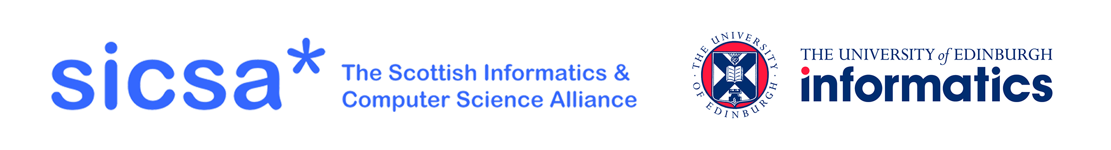 SICSA and School of Informatics logo