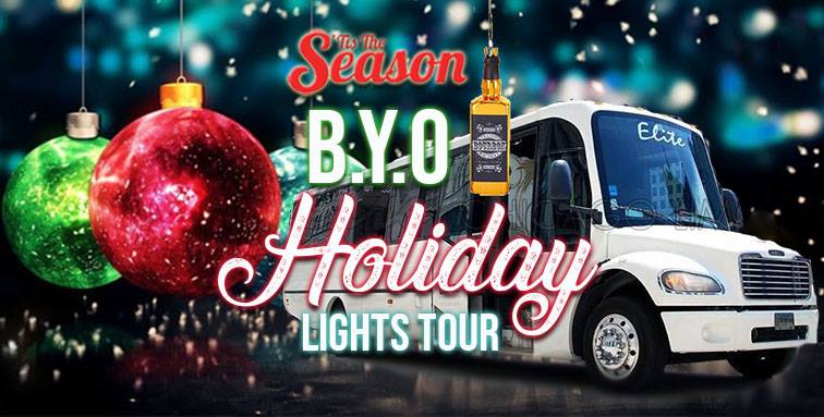 byob christmas light trolley 2020 Chicago S Byob Party Bus Holiday Lights Tour Tis The Season Tickets Sun Dec 20 2020 At 3 30 Pm Eventbrite byob christmas light trolley 2020