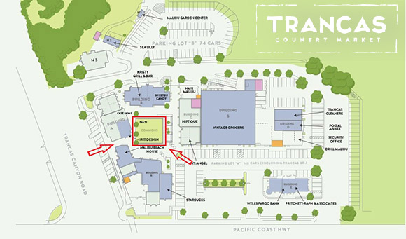 Fall LA Home Tour - Trancas Country Market Map