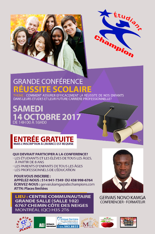 Affiche de la Conférence