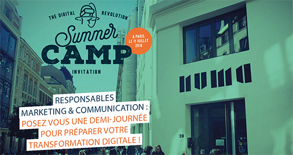 Visuel de présentation du summer camp
