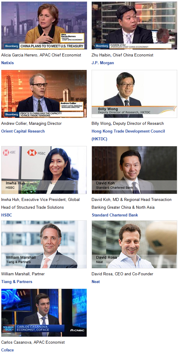 Meet our best-in-class speakers at Coface 2018 Country Risk Conference in Hong Kong