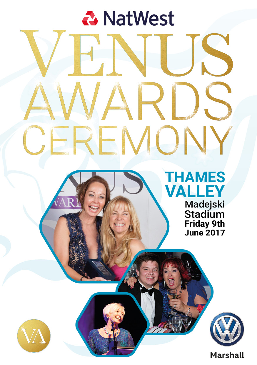 NatWest Thames Valley Venus Awards Ceremony 2017 Tickets, Fri, 9 Jun ...