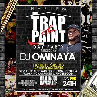 paint trapstyle sip harlem seats hour bar open dayparty sold trap 1st pop york