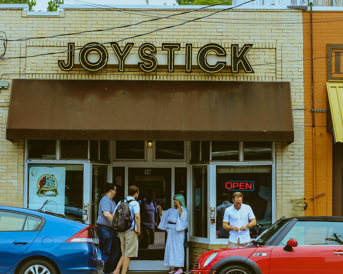 Outside of Joystick Gamebar