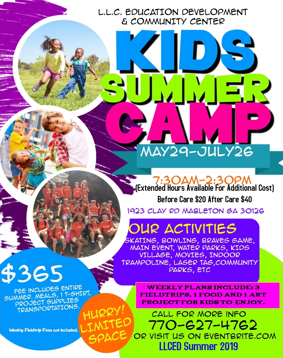 Pearachute Summer Camp Cobb County At L L C Education Development