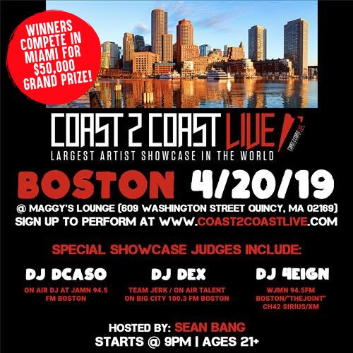 Coast 2 Coast LIVE - Boston 4/20/19
