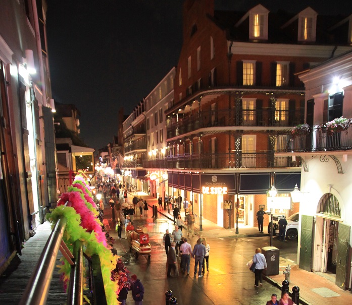 Bourbon Street Balcony