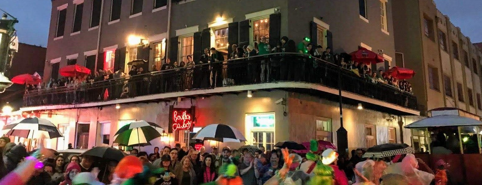 Bourbon Street Balcony