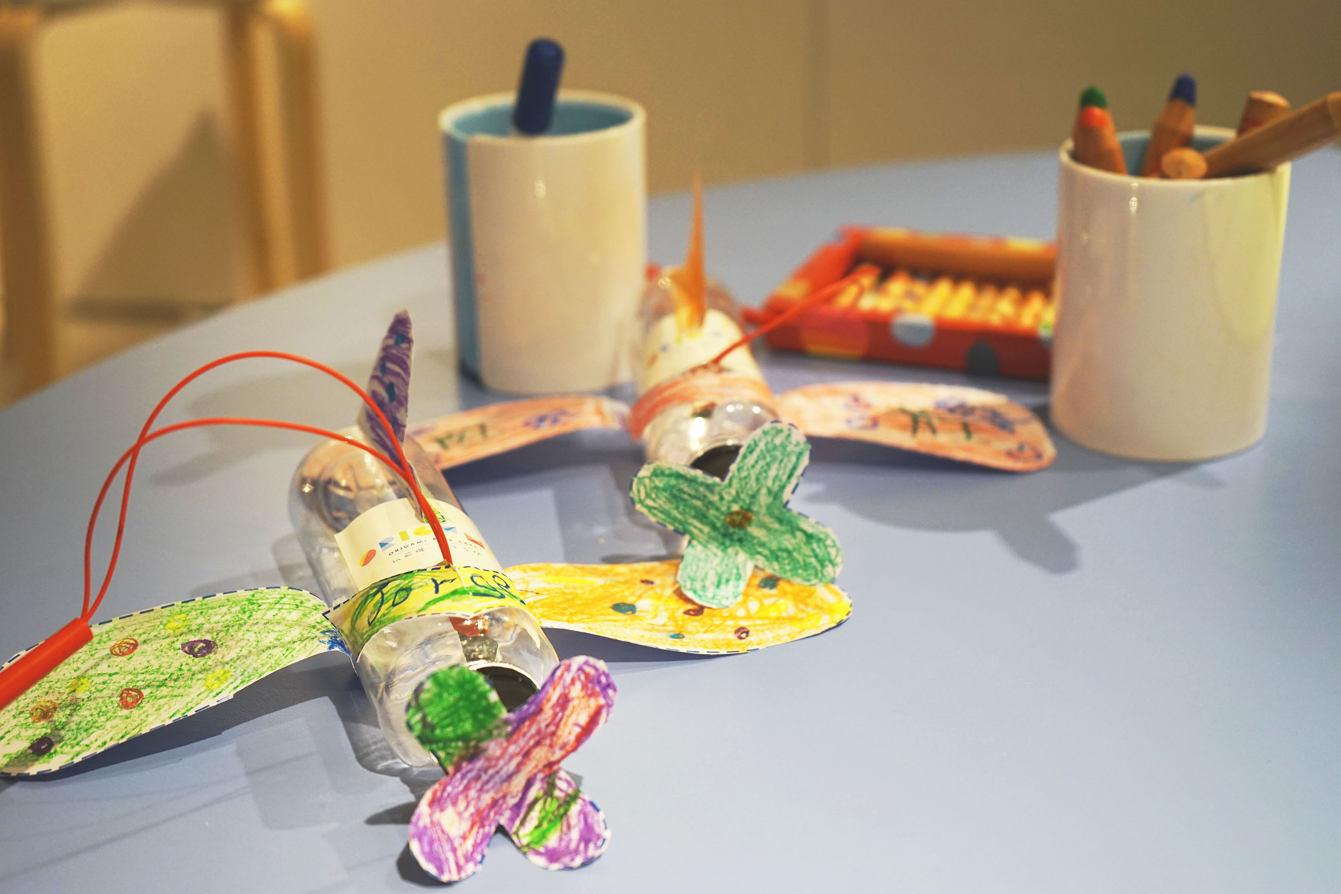 飞机灯笼手工工作坊