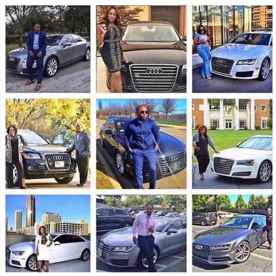 Our Business Partners in their company paid for Audi