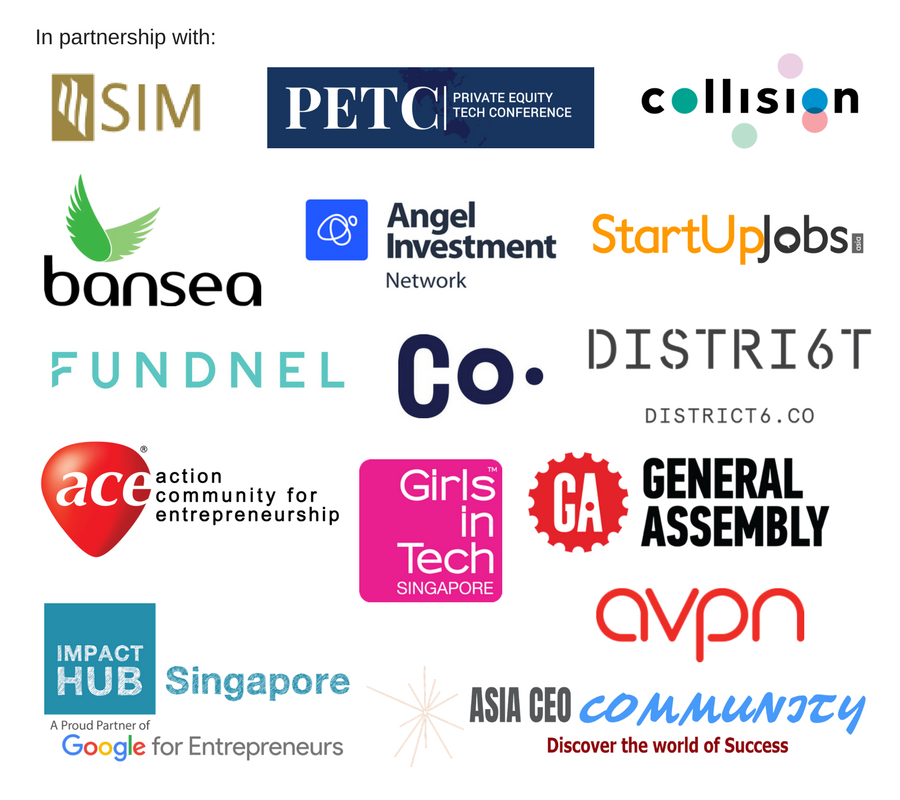 Partners SIM, PETC, C8, SUJ, AIN, Fundnel, Bansea, Co., D6, GA, Ace, AVPN, Asia CEO, IHS, GiT