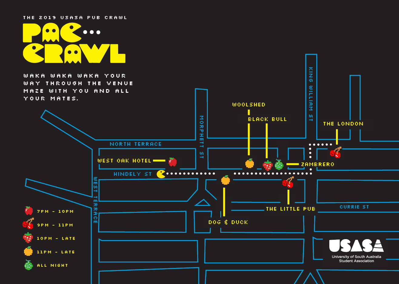 Pac Crawl Map 2019