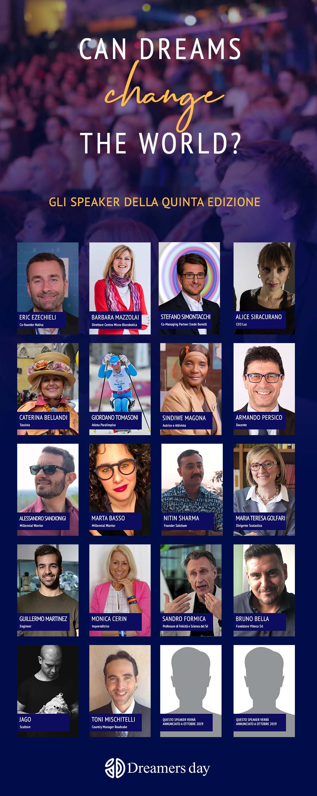 Speaker Dreamers Day 2019
