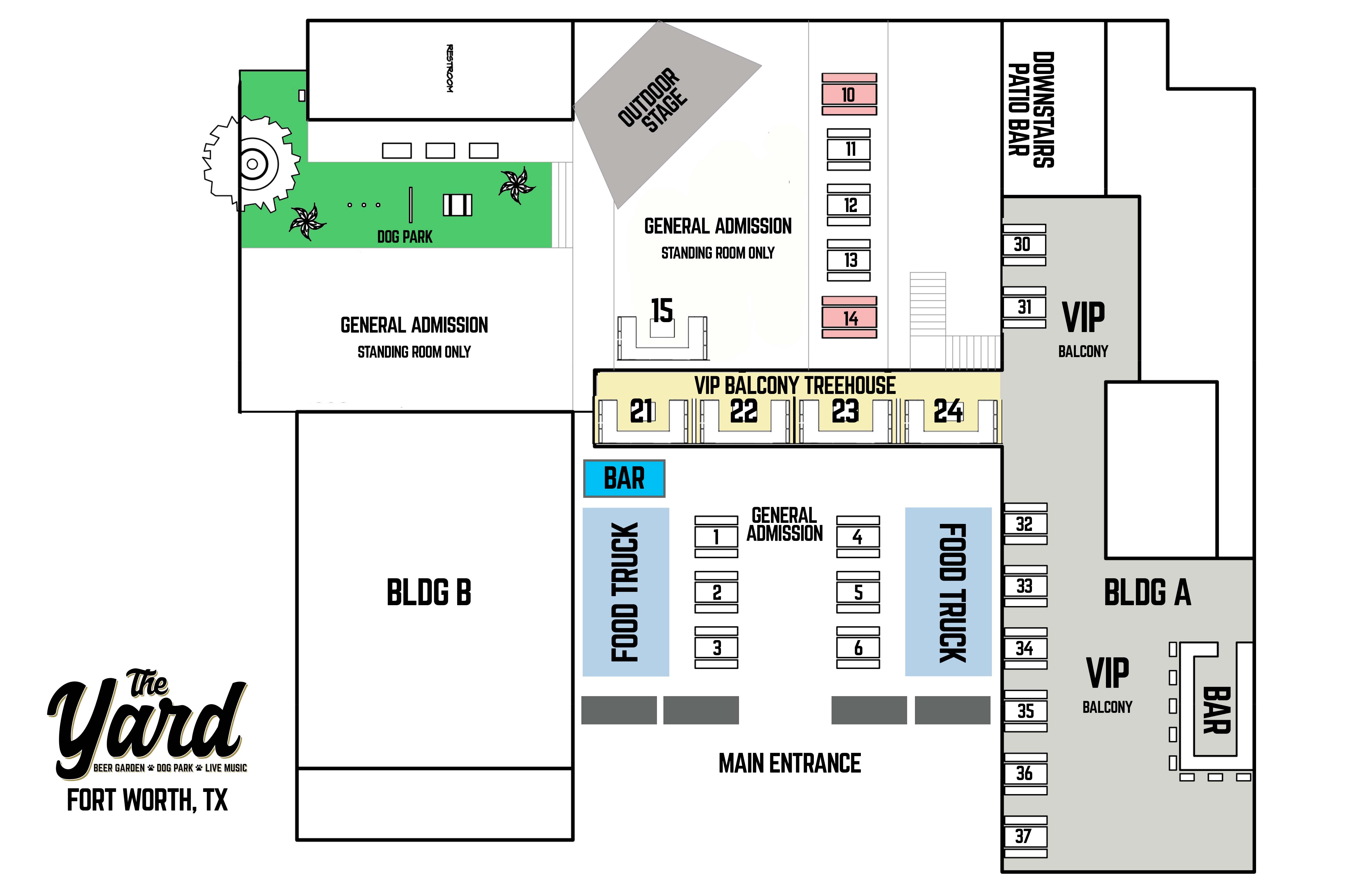 The Yard Floorplan