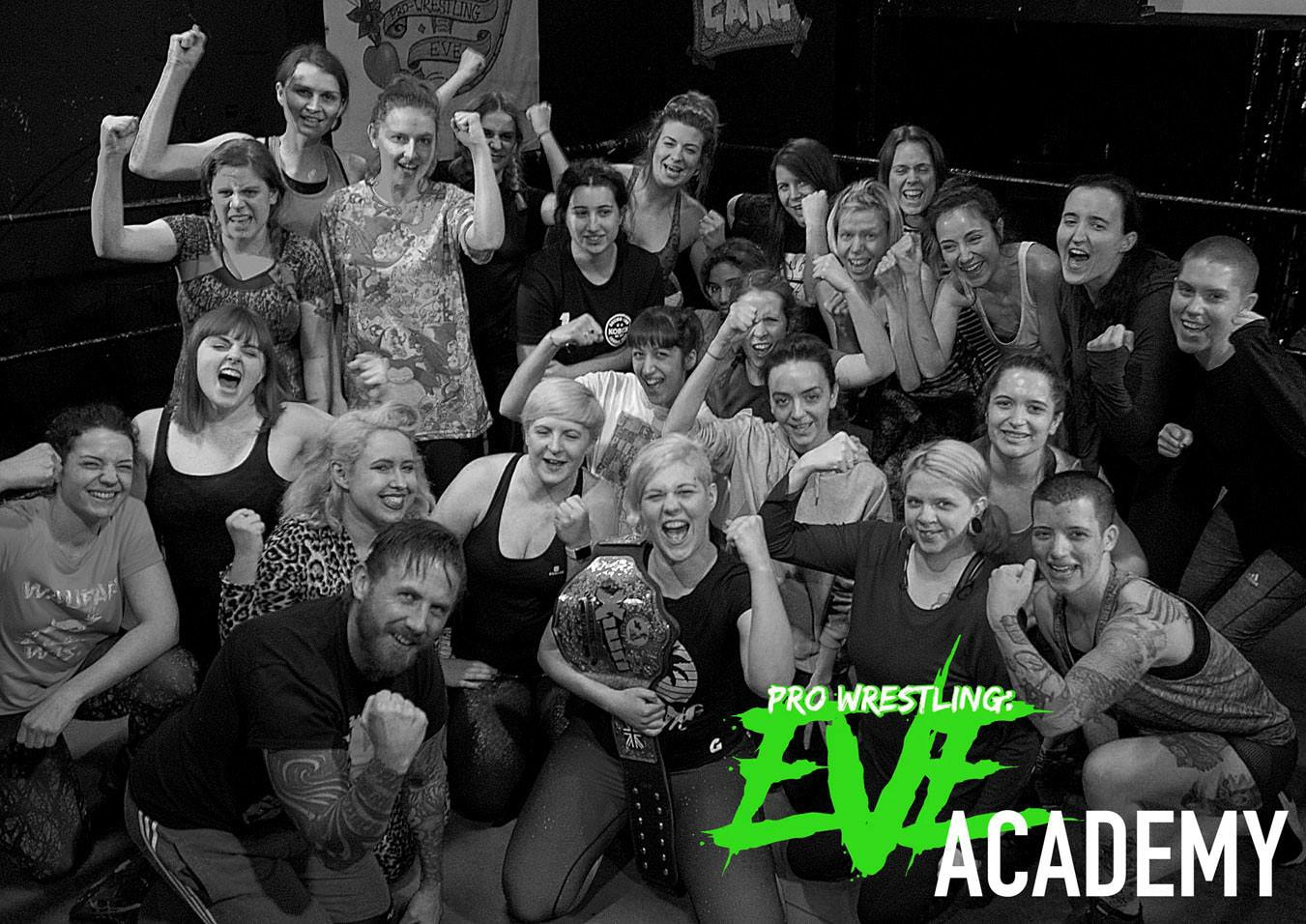 EVE Academy students and coaches