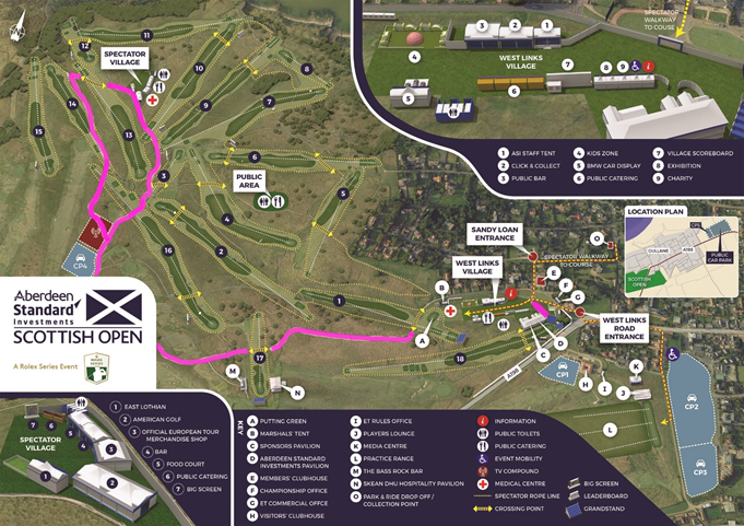 Scottish Open Disabled Route