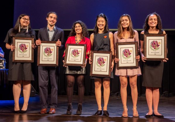 2018 Brower Youth Award winners on stage