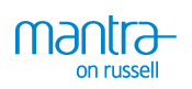 Mantra on Russell - logo