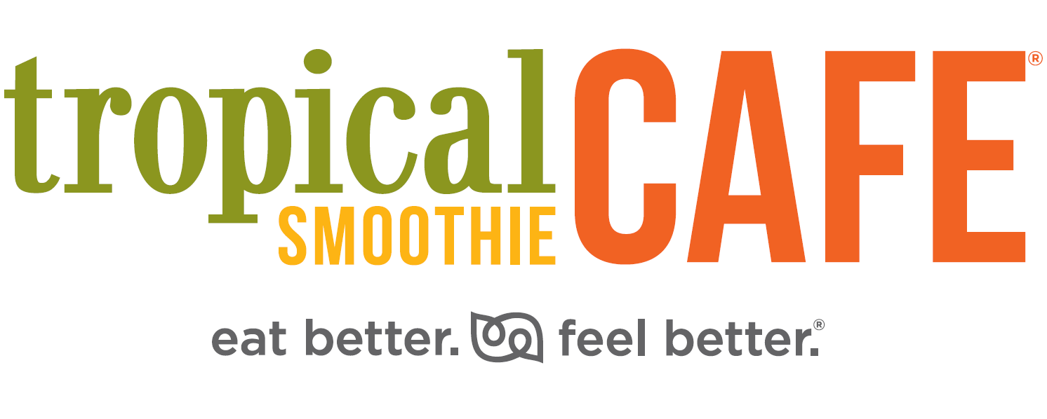 Eat well feel well. Tropical Cafe. Смузи-кафе логотип. Tropical Smoothie Cafe. Tropic logo.