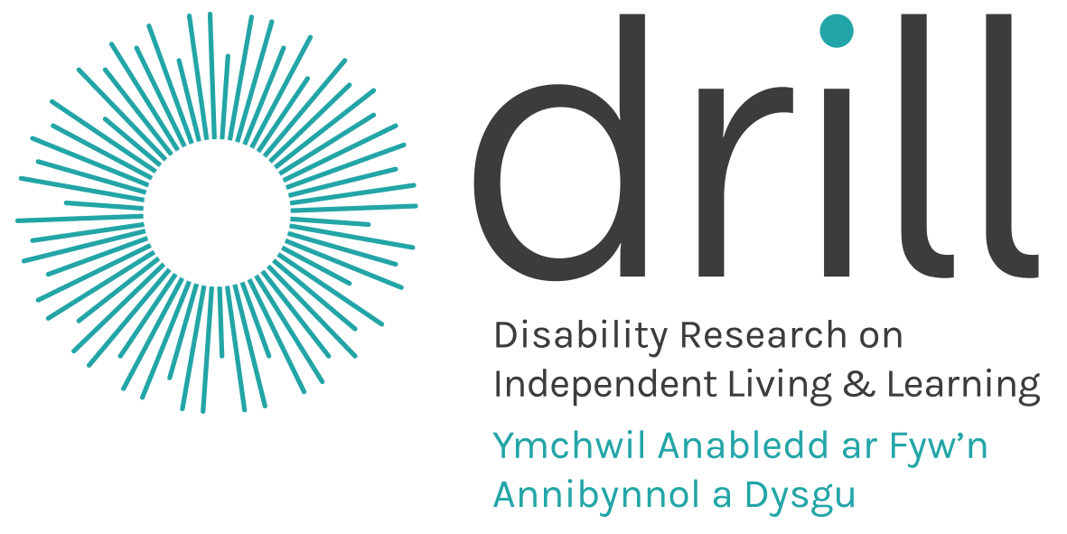 DRILL logo Disability research into independent living and learning