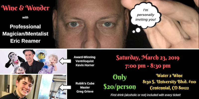 Wine and Wonder with Eric Reamer