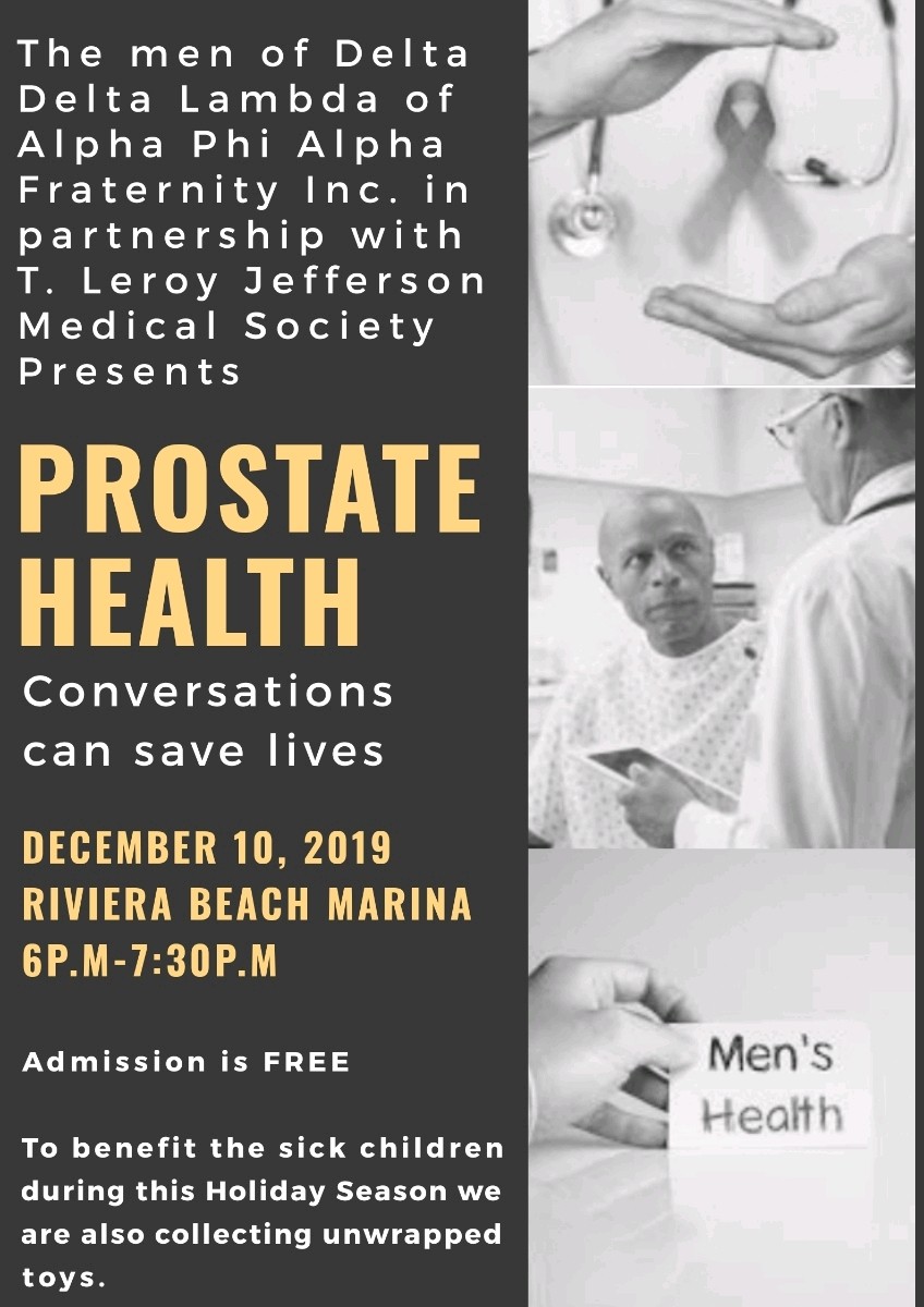 Prostate Health Event Flyer
