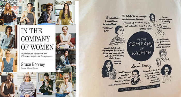 In the Company of Women book and limited edition tote bag